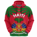 Pull rouge d'Haïti