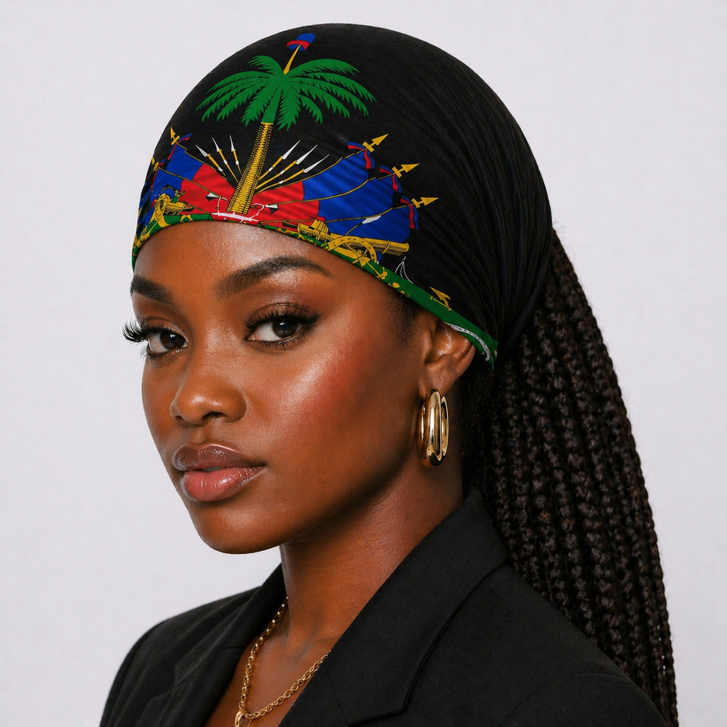 Foulard noir d'Haïti – Blason
