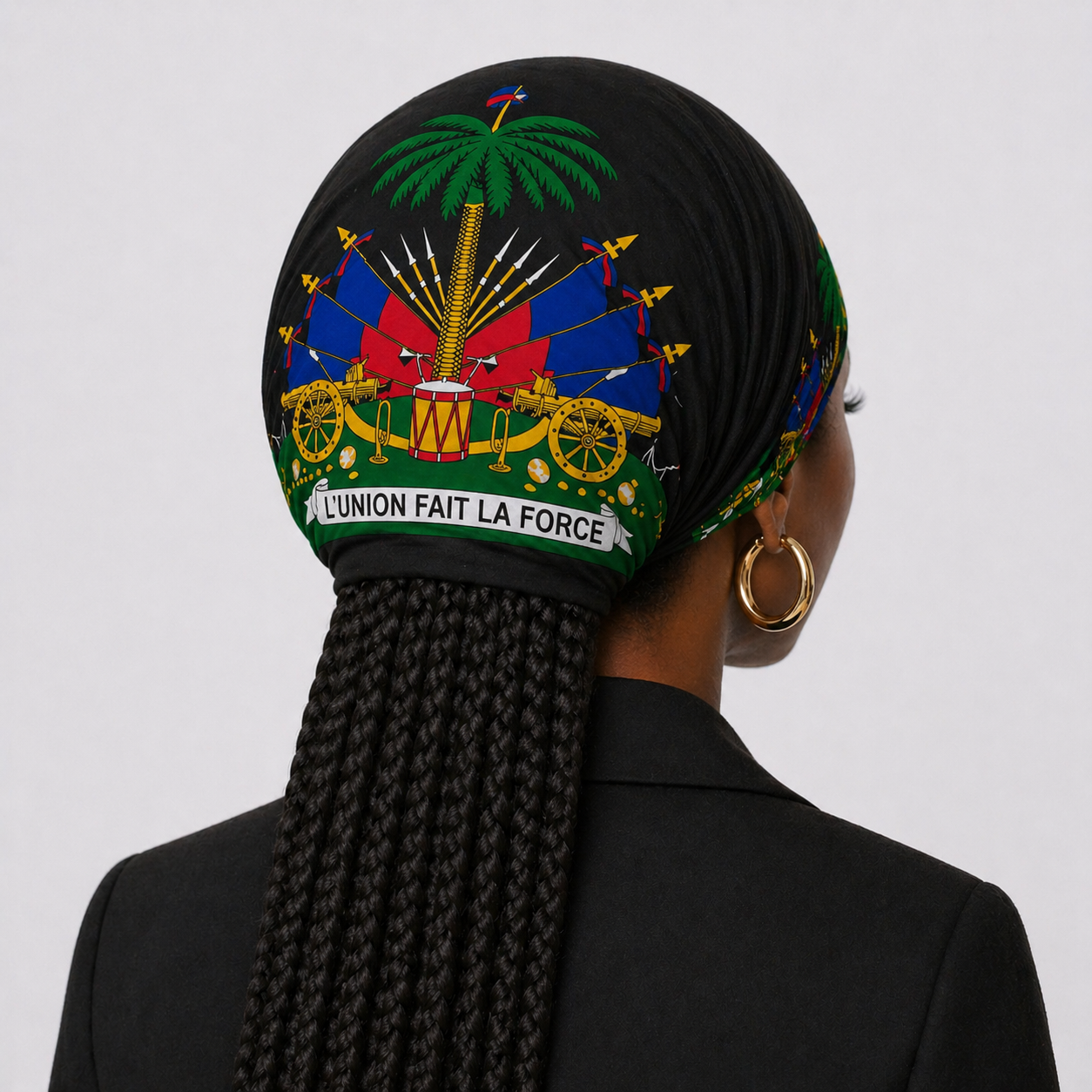 Foulard noir d'Haïti – Blason