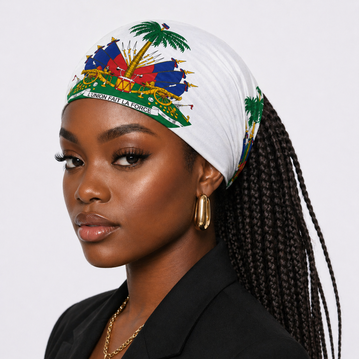 Foulard blanc d'Haïti – Blason
