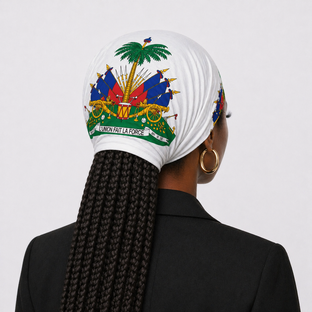 Foulard blanc d'Haïti – Blason